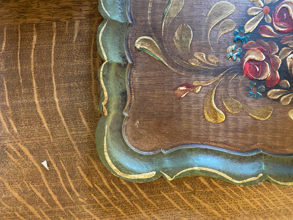 Plateau bois taille moyenne décoratif