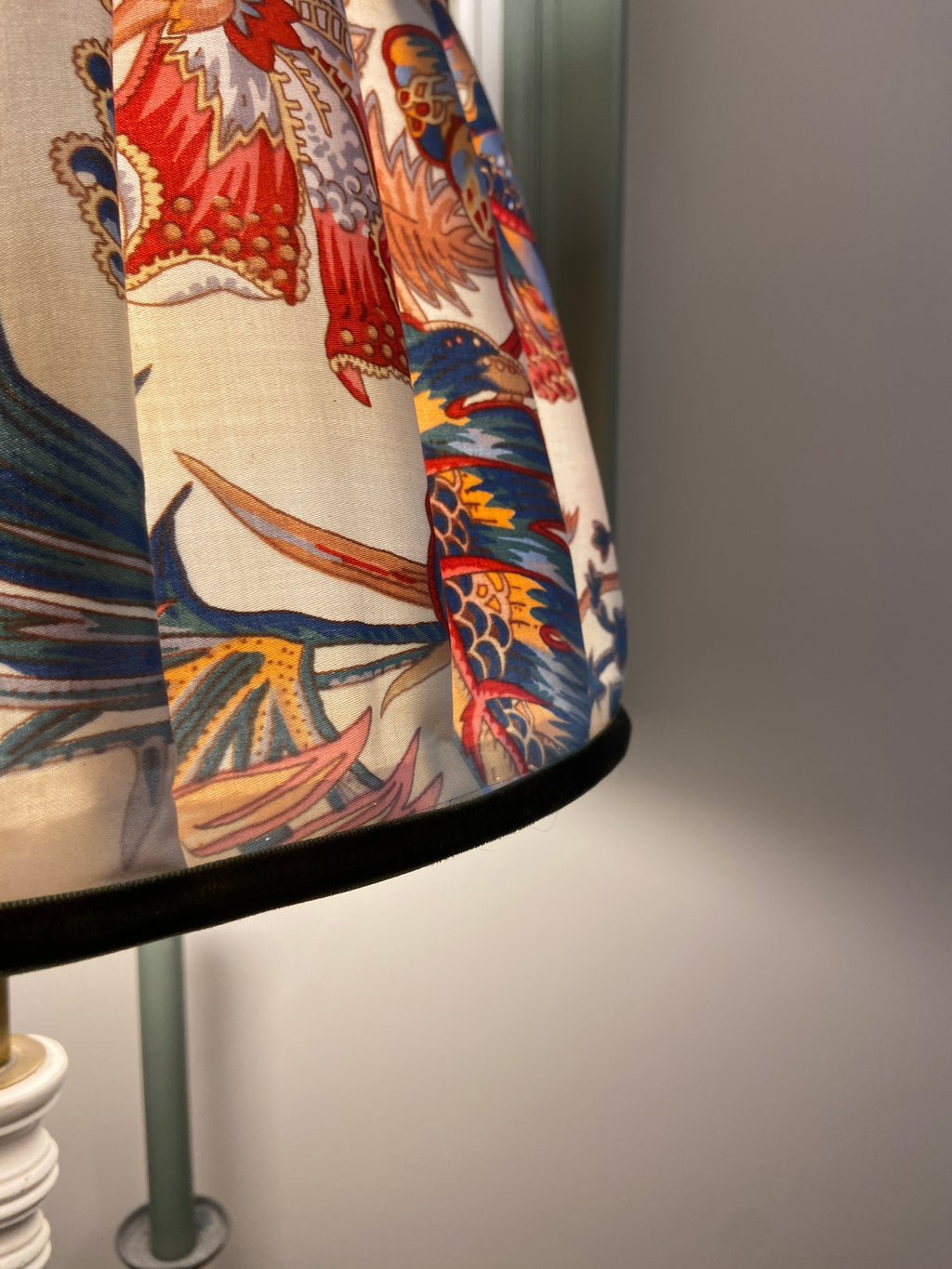 Abat-jour plissé signé Marie Demeures – Pièce unique