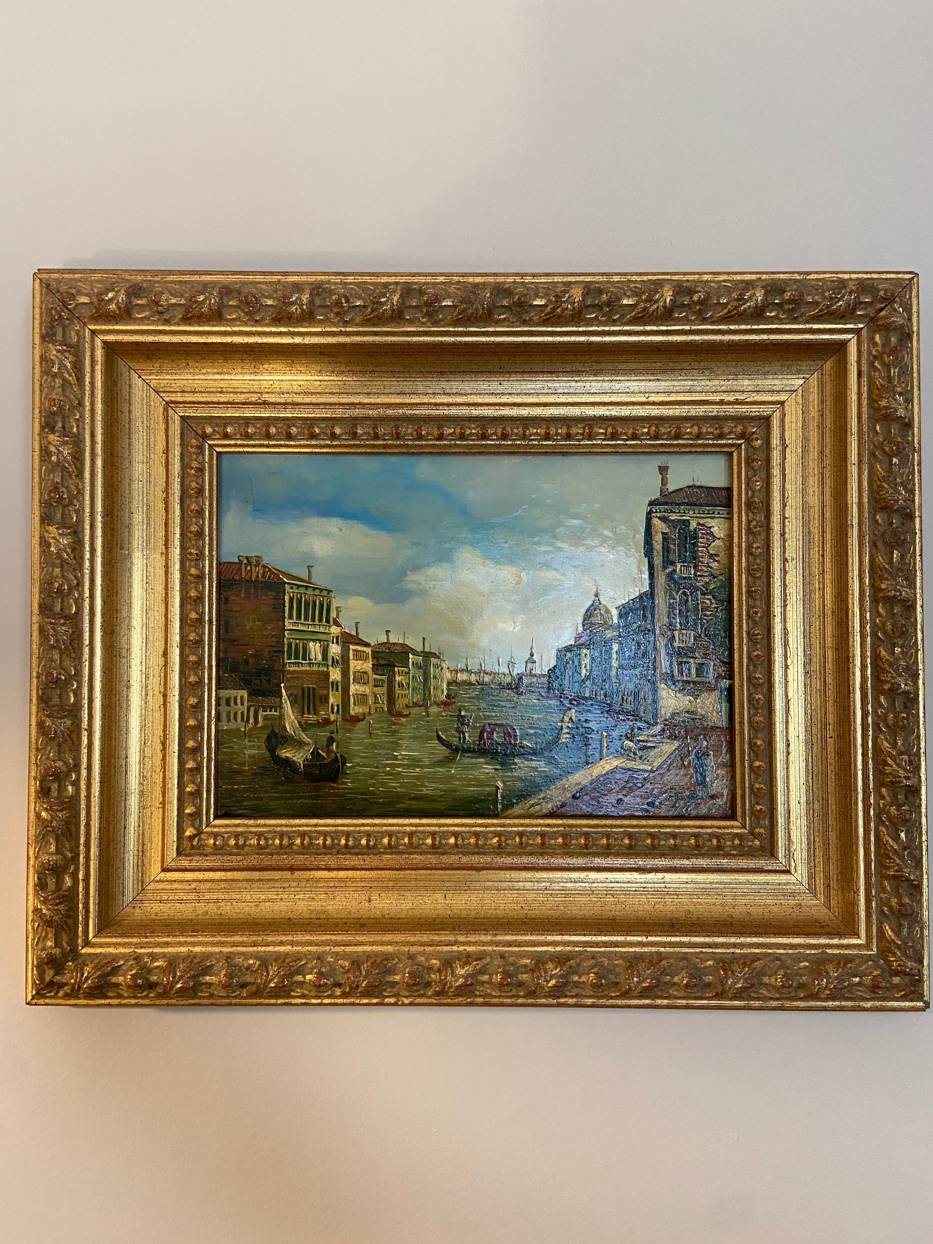 Huile sur panneau VENISE – École européenne