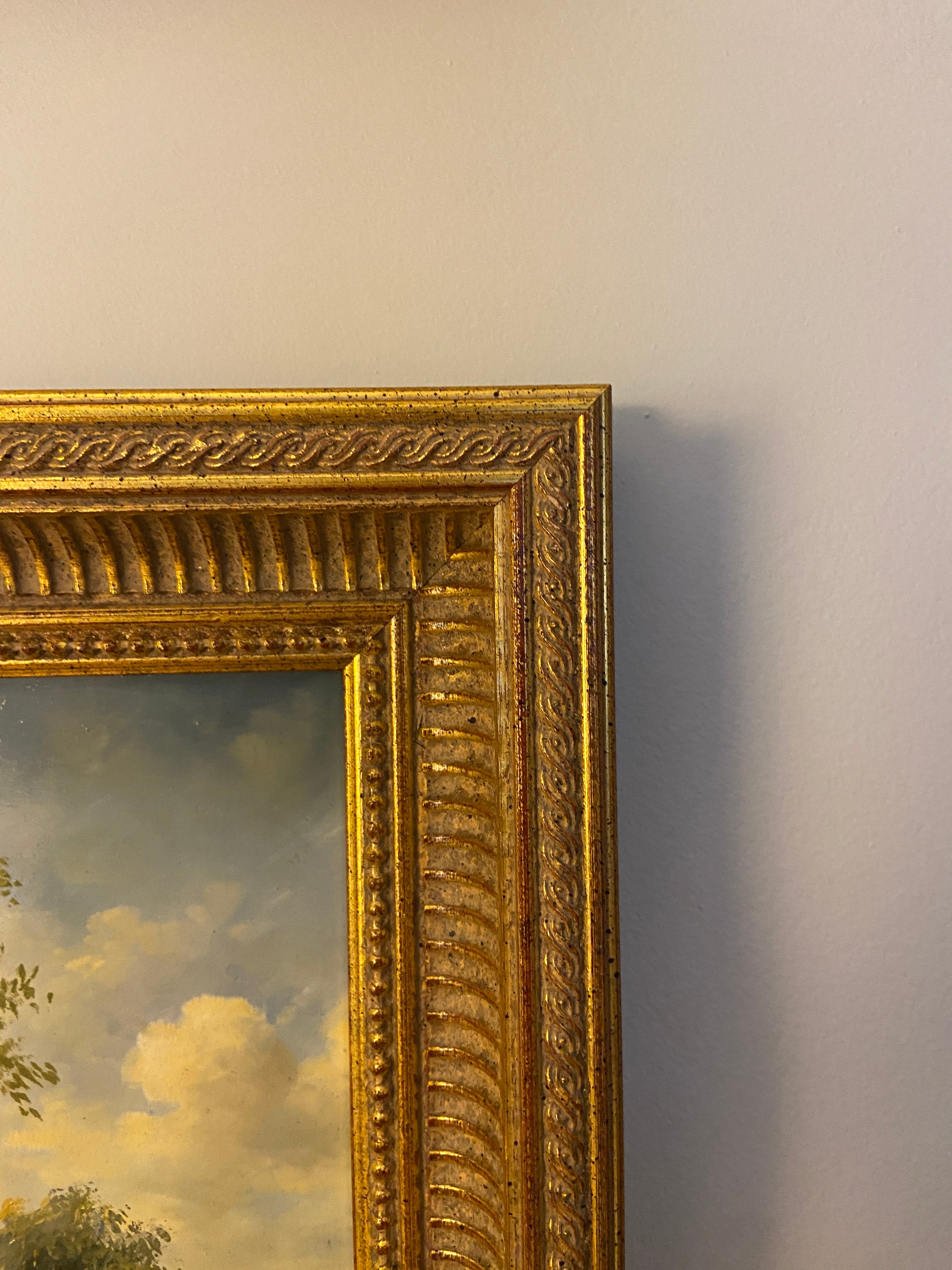 Huile sur panneau de bois