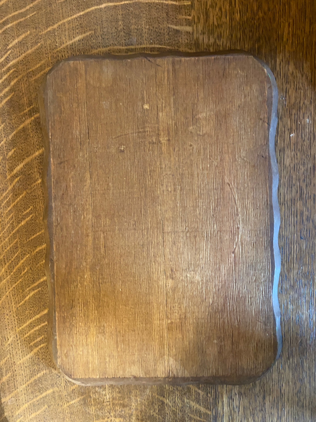 Petit plateau bois peint à la main