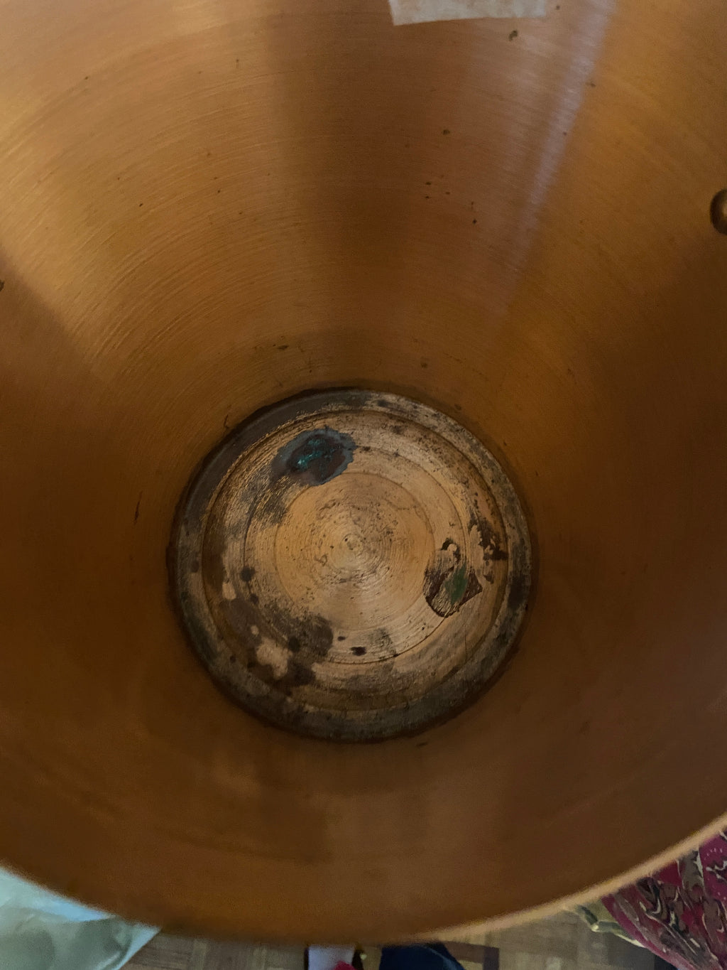 Seau à champagne cuivre