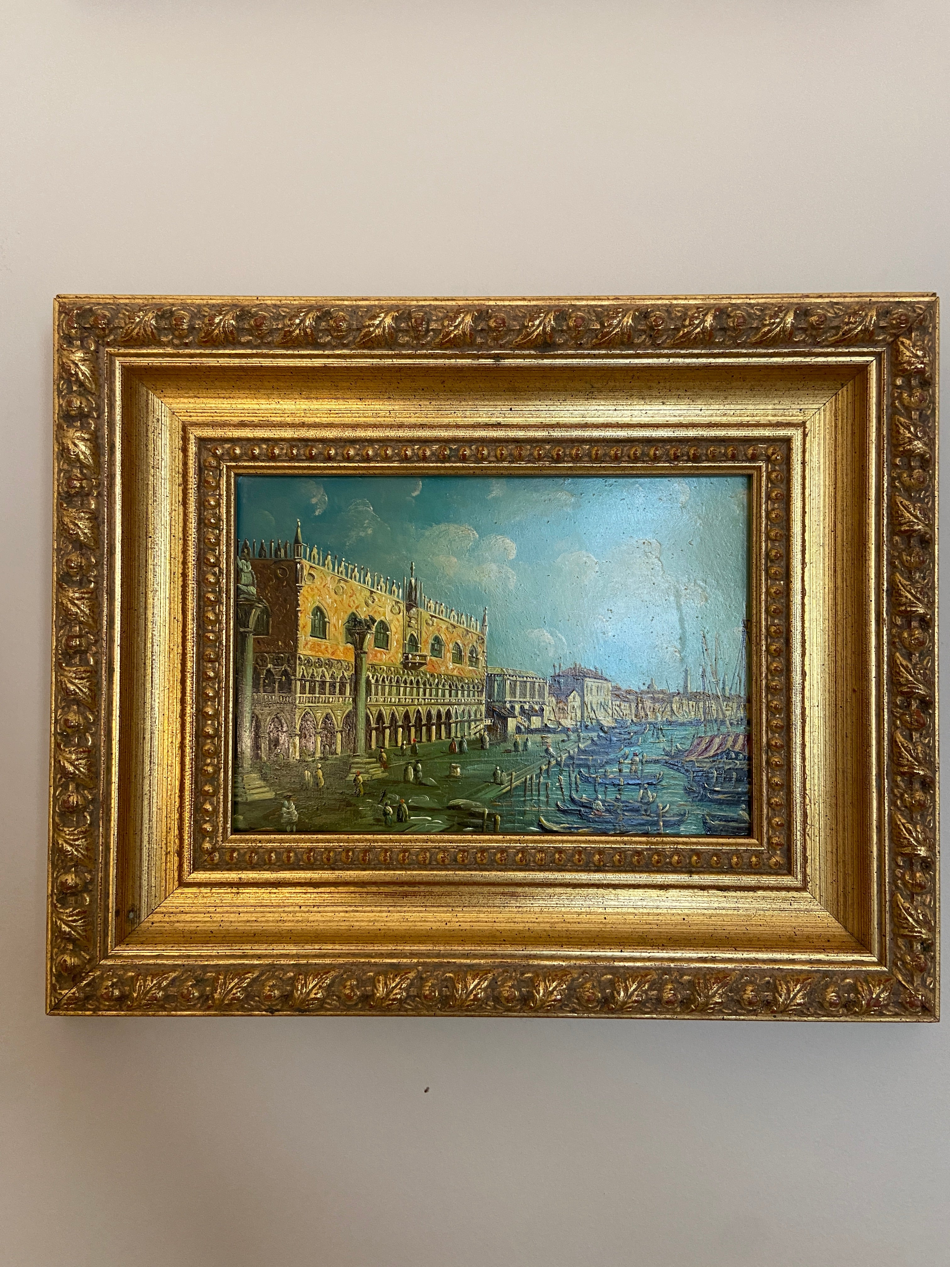 Huile sur panneau VENISE – École européenne