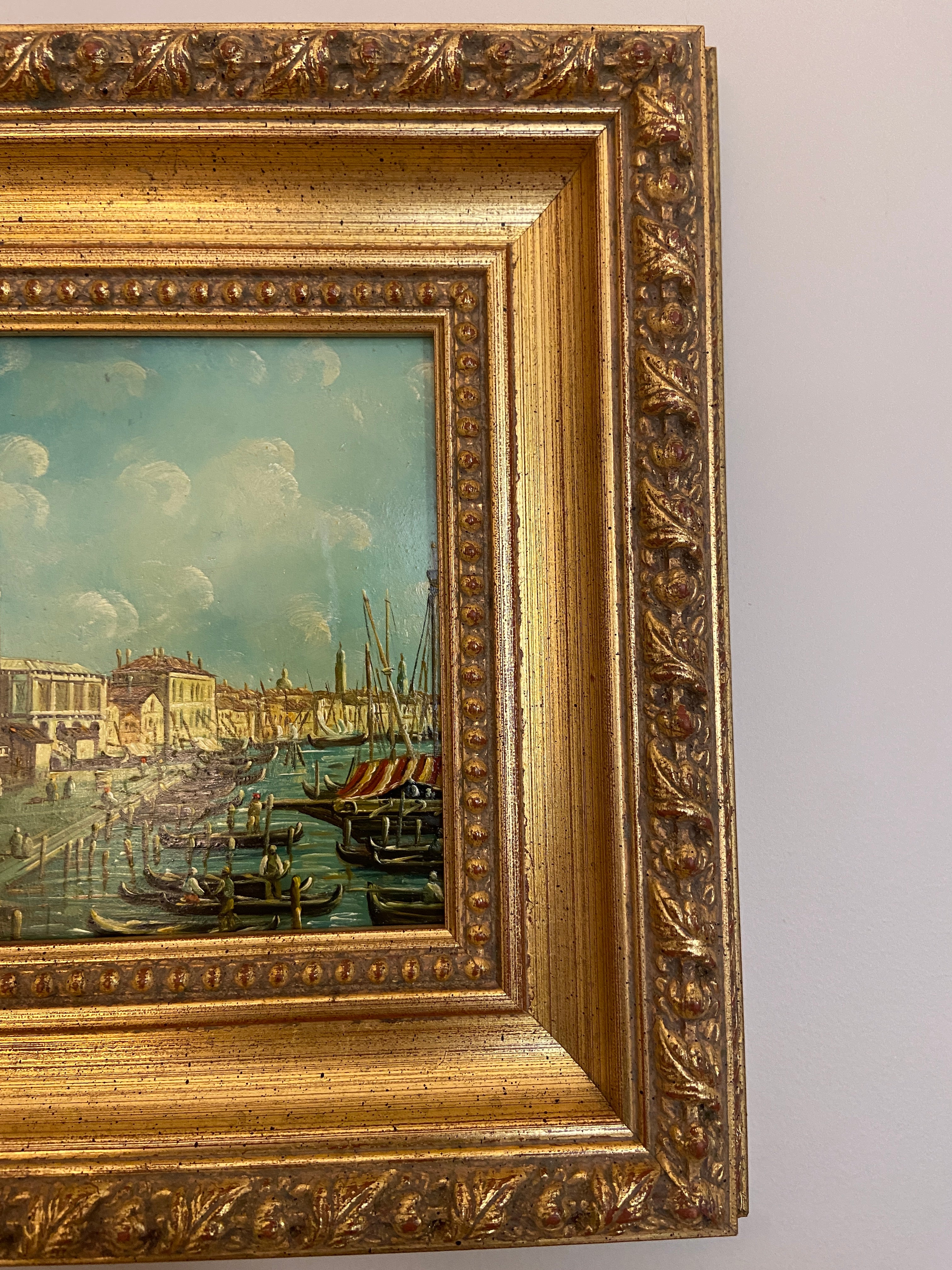 Huile sur panneau VENISE – École européenne