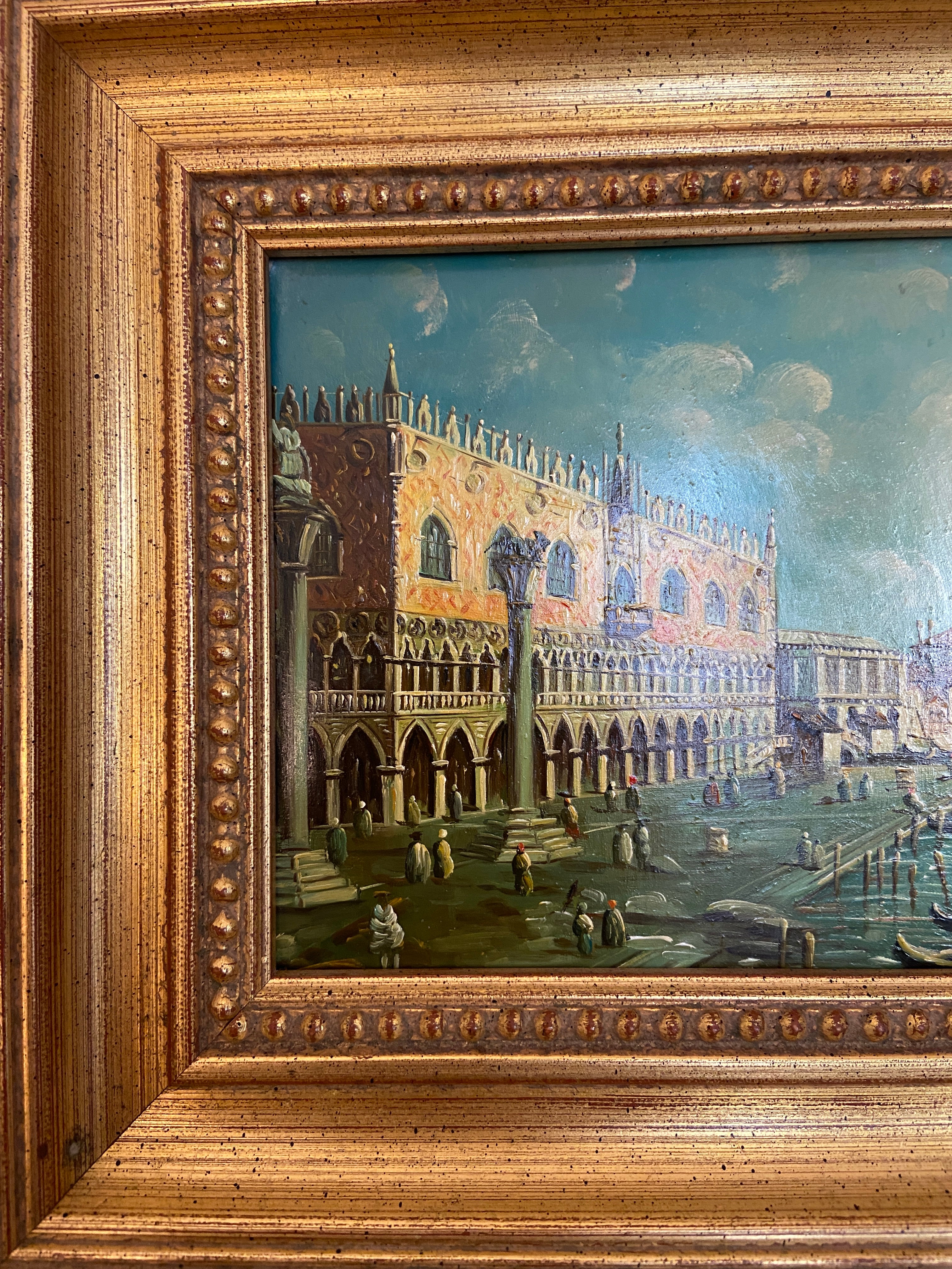 Huile sur panneau VENISE – École européenne