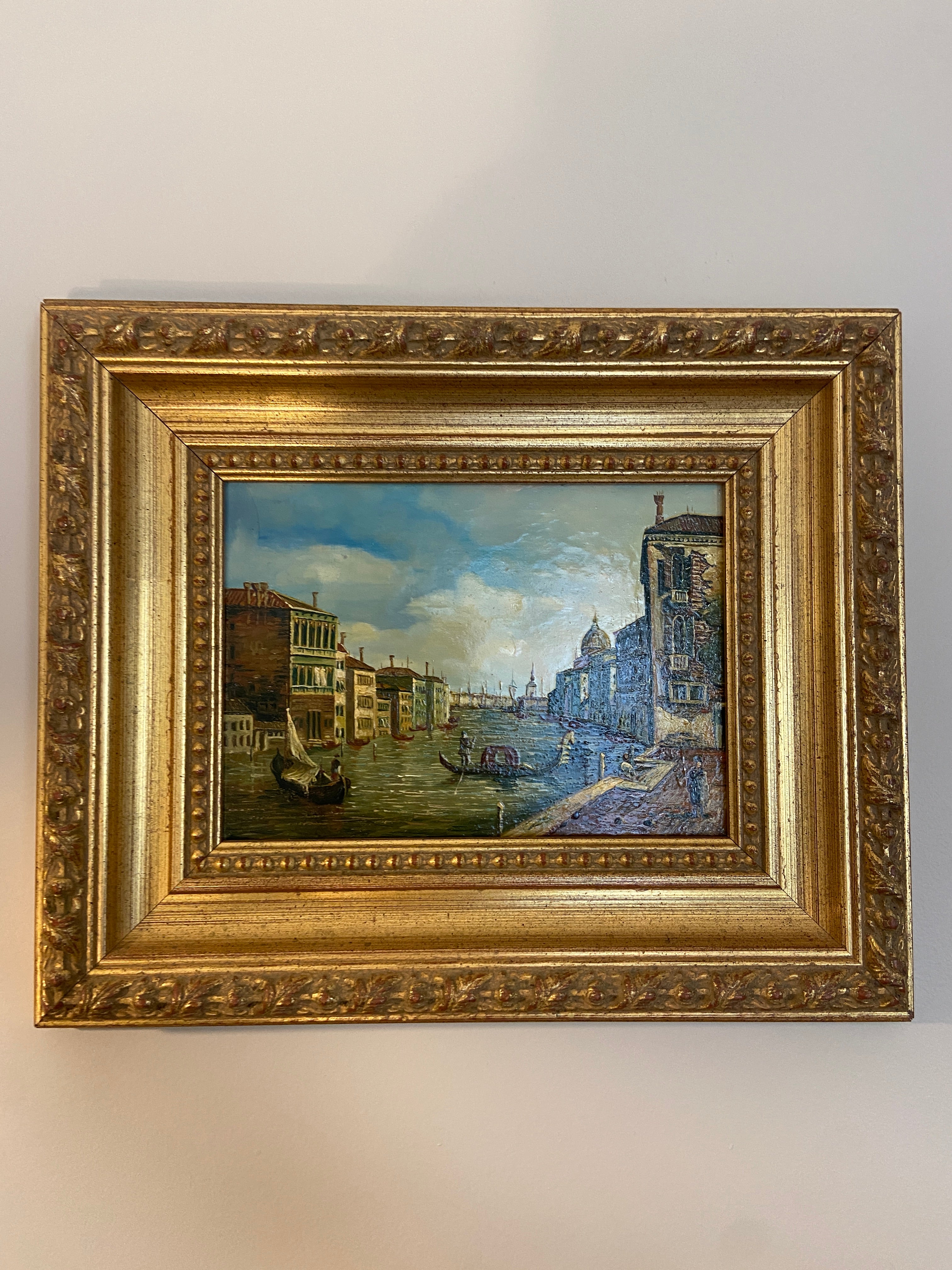 Huile sur panneau VENISE – École européenne