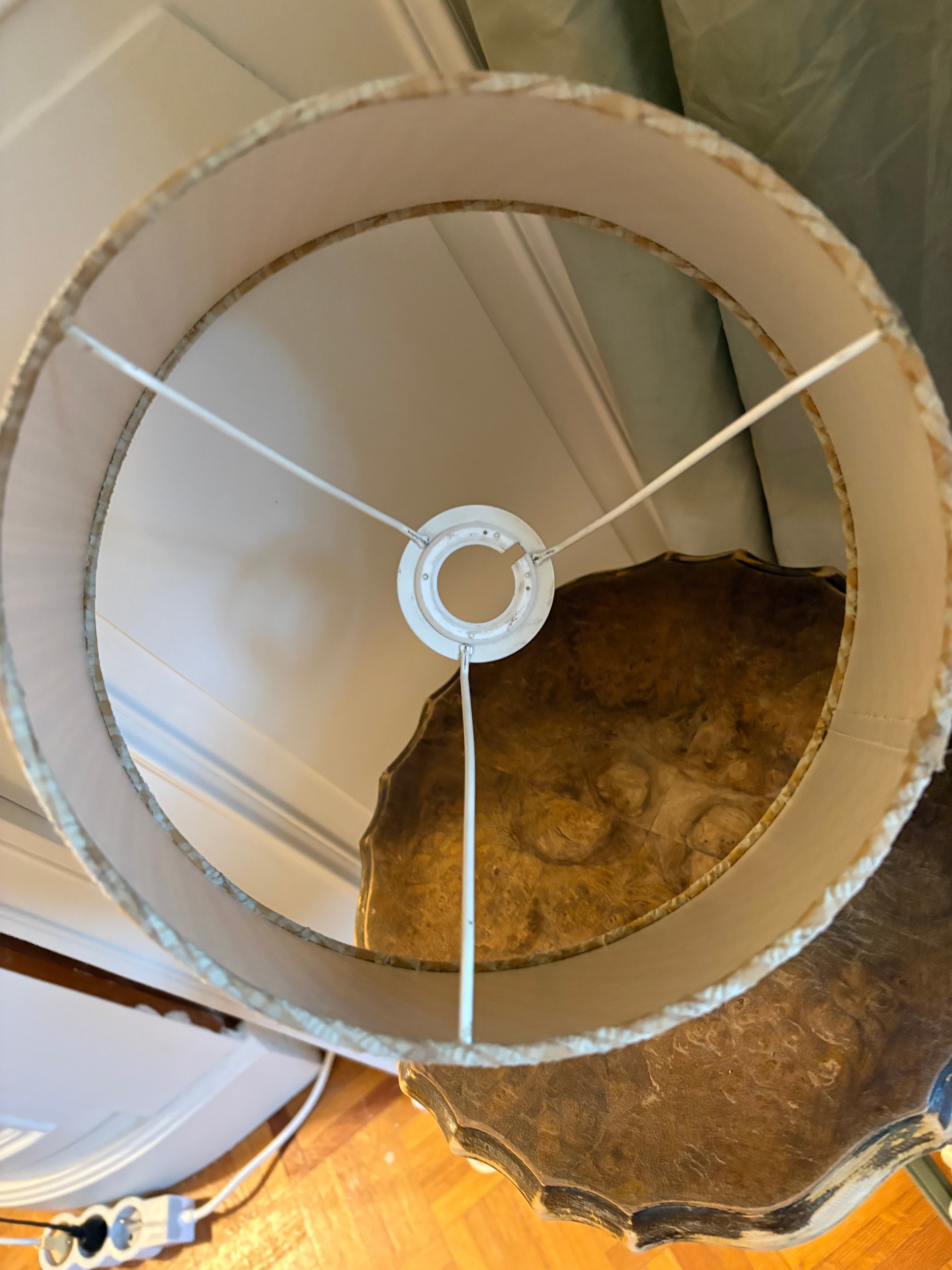 Abat-jour vintage Vichy