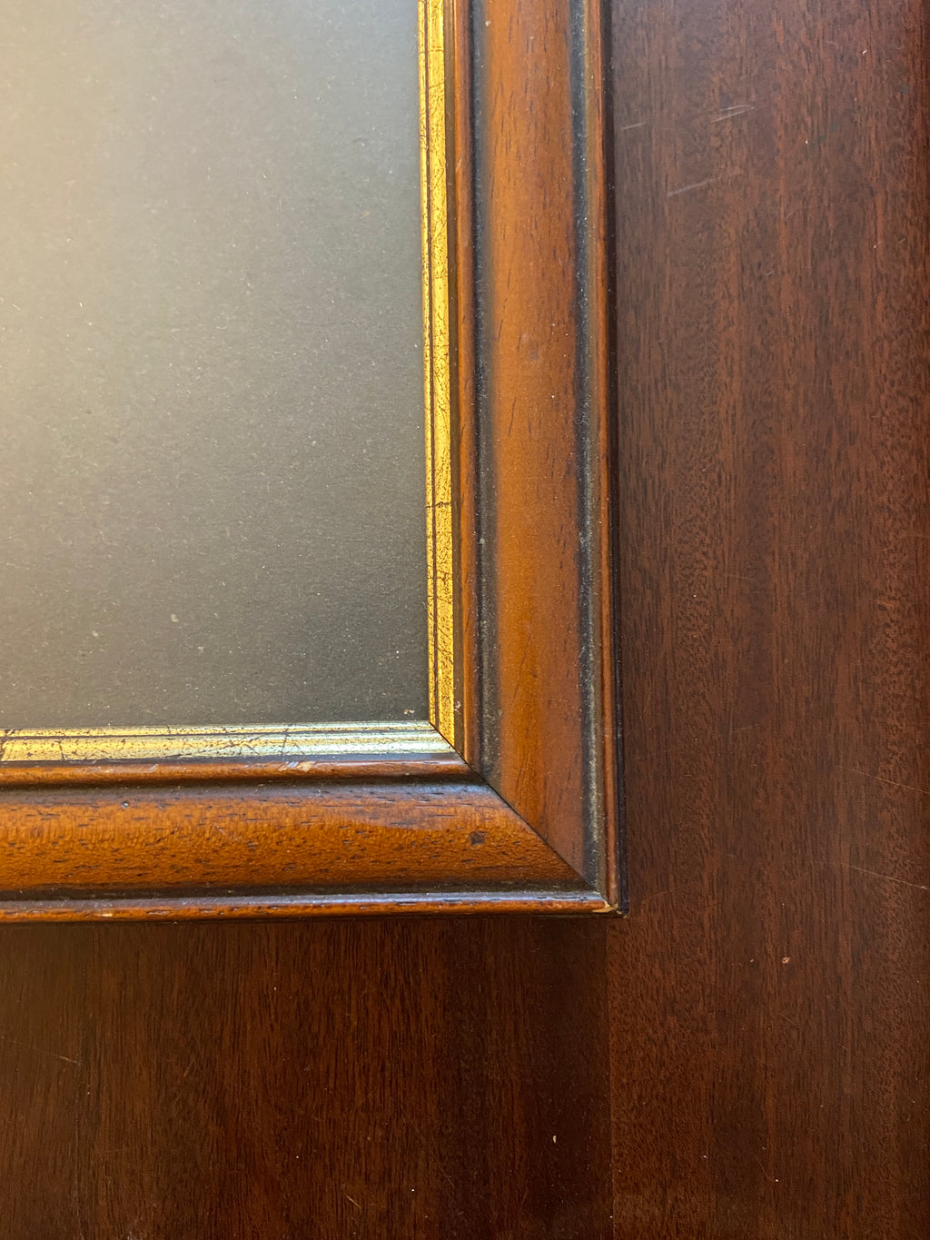 Cadre photo ancien bois