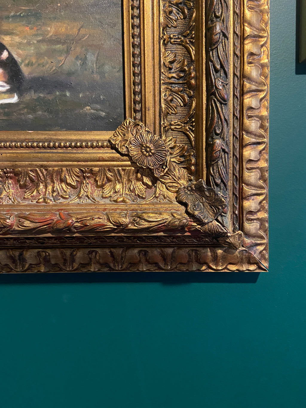 Grand tableau – Scène de chasse (70 × 100 cm)