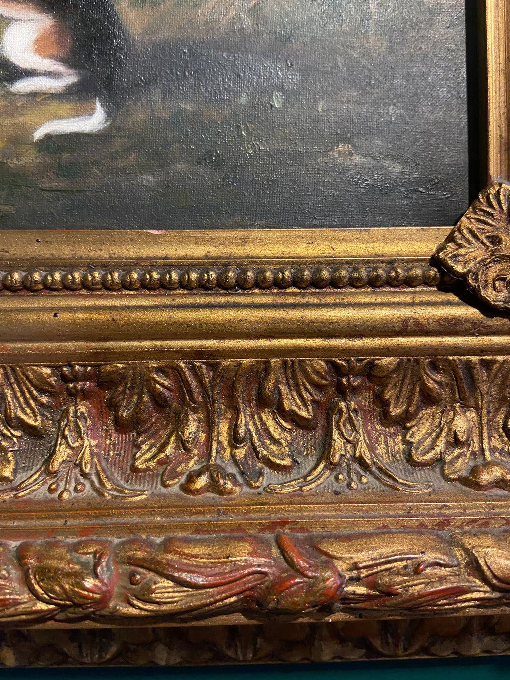 Grand tableau – Scène de chasse (70 × 100 cm)