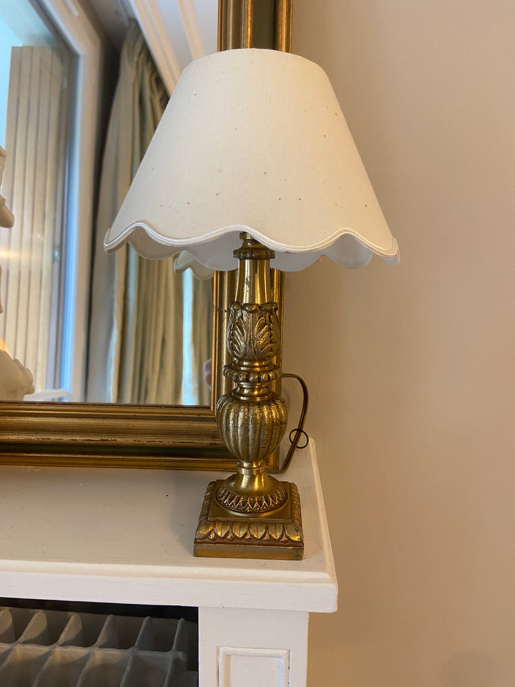 Petite lampe en laiton