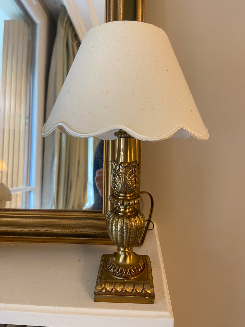 Petite lampe en laiton