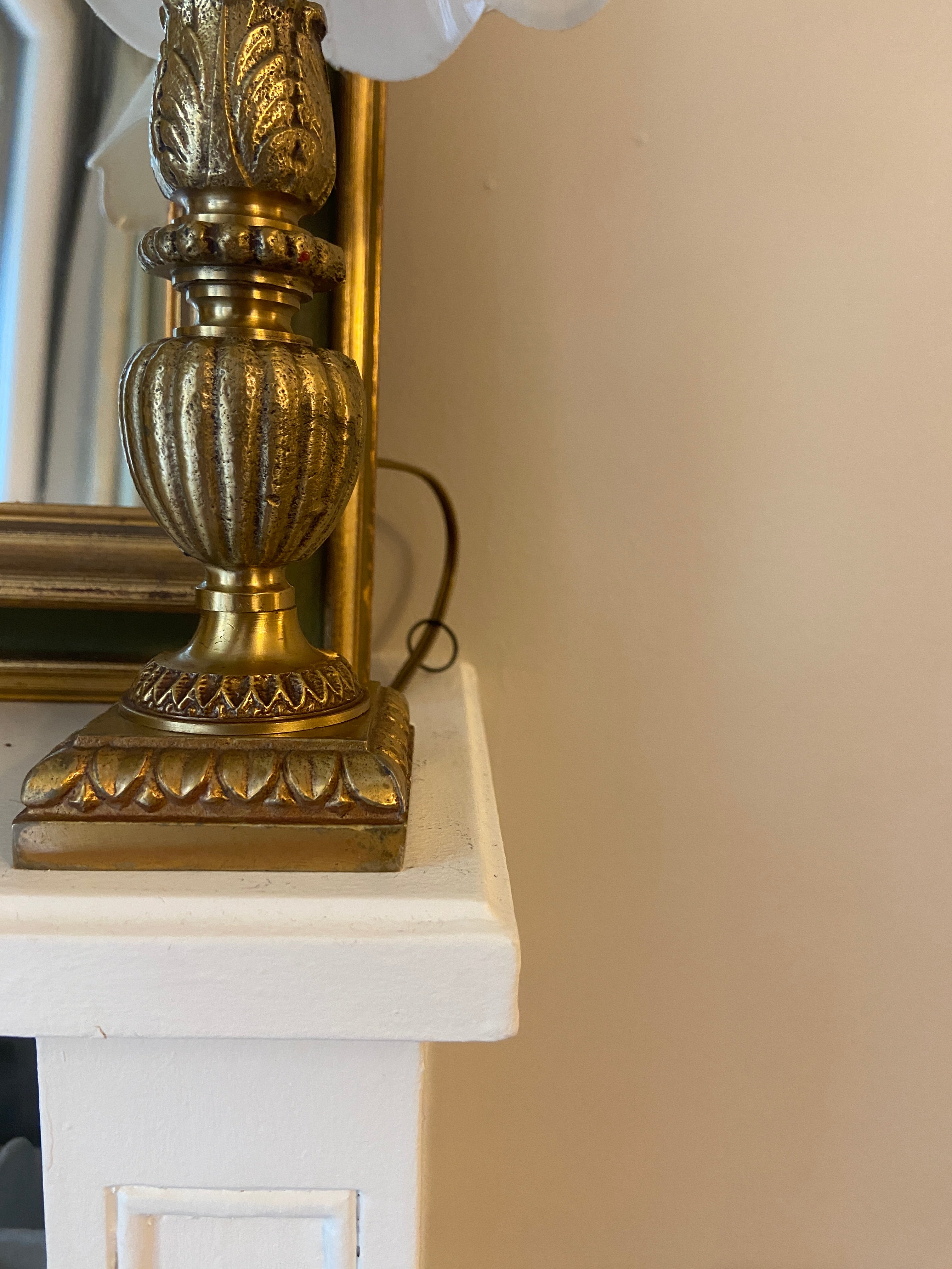 Petite lampe en laiton