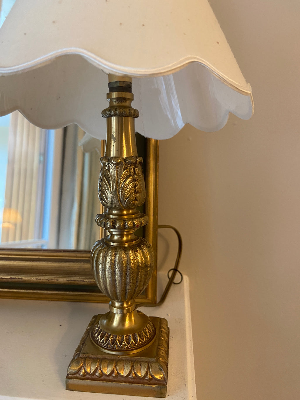 Petite lampe en laiton