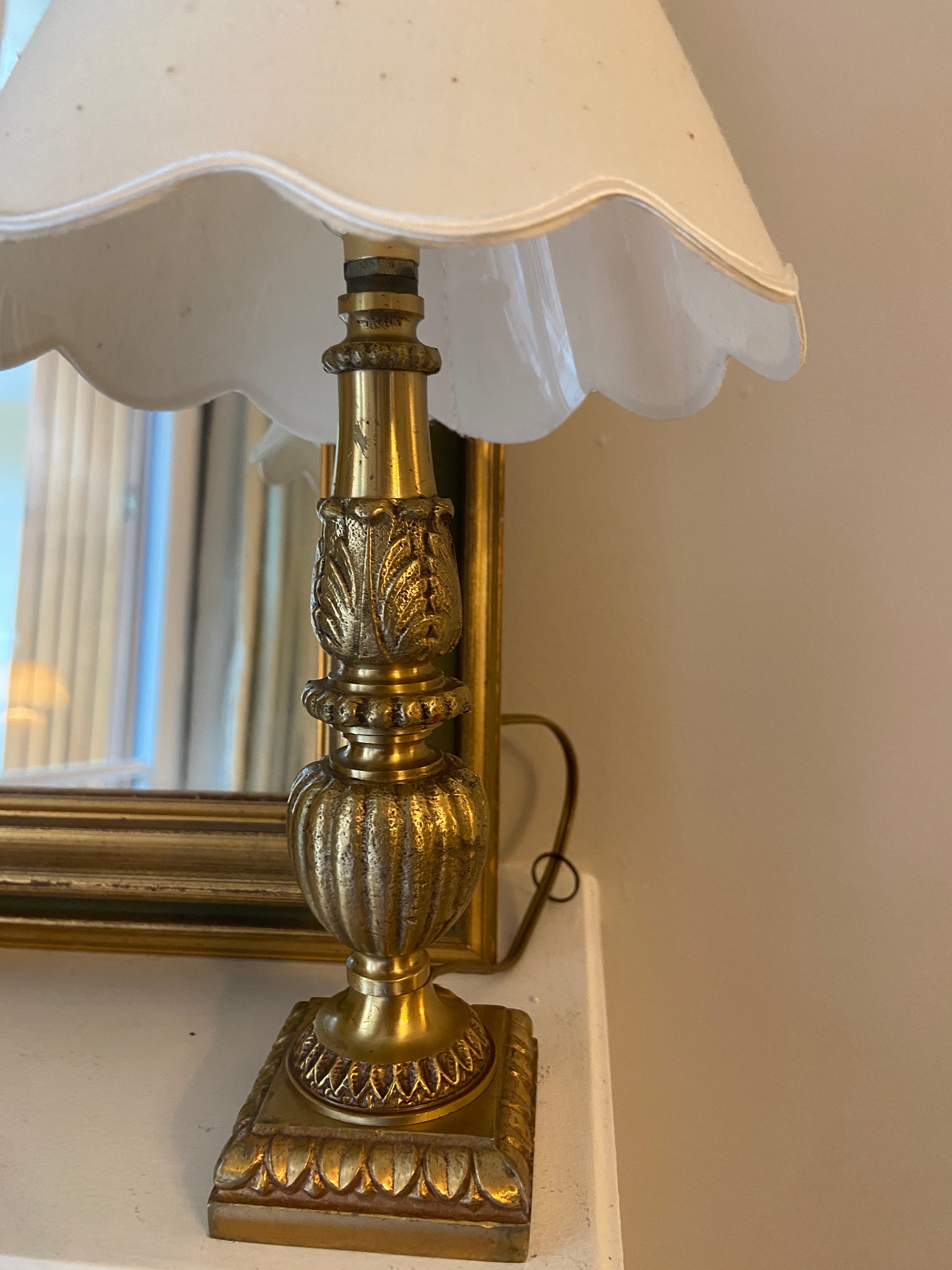 Petite lampe en laiton